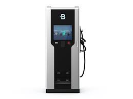 Advanced 80kW DC Fast EV Charger with Integrated Payment System and LED Display